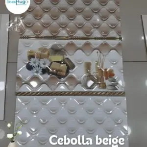 Cerámico Cebollas Beige