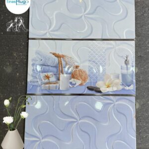 Cerámico Flor Celeste