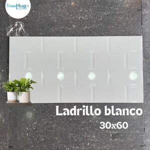 Cerámico Ladrillo Blanco