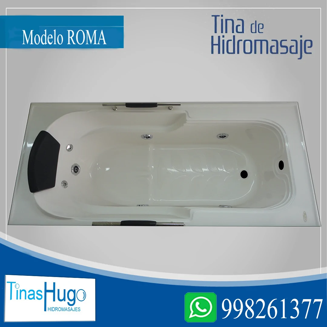 Tinas de Hidromasajes Modelo Roma Jacuzzi - Imagen 2