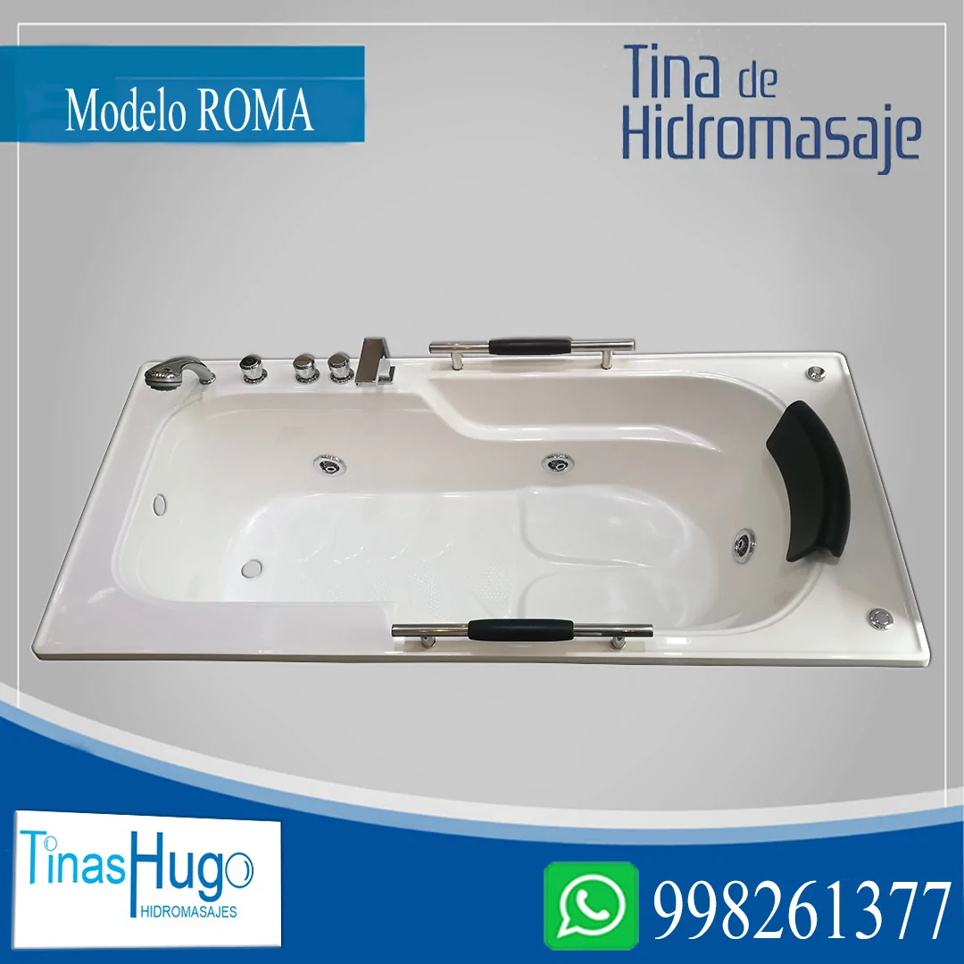 Tinas de Hidromasajes Modelo Roma Jacuzzi